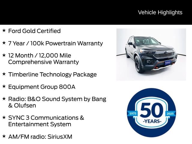 Certified 2023 Ford Explorer Timberline w/ Timberline Technology Package AWD/4WD image 6