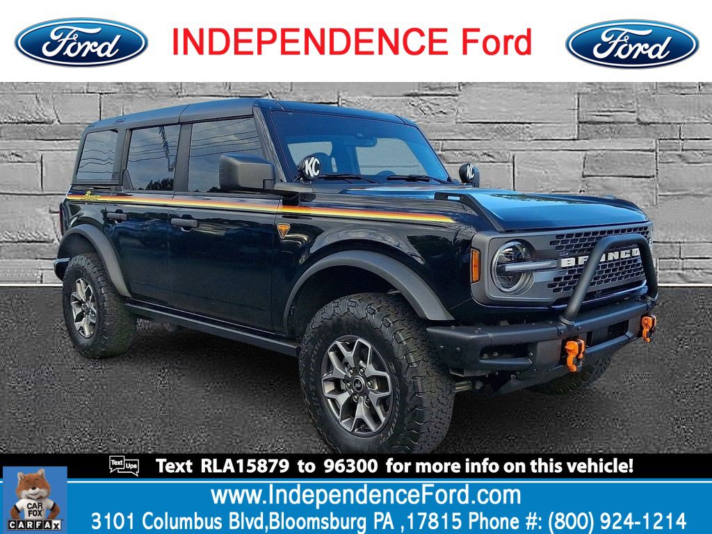 Certified 2024 Ford Bronco Badlands
