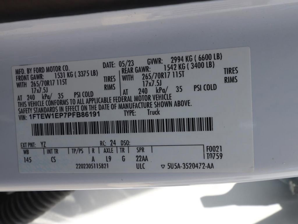 Certified 2023 Ford F150 XL w/ XL Chrome Appearance Package image 22