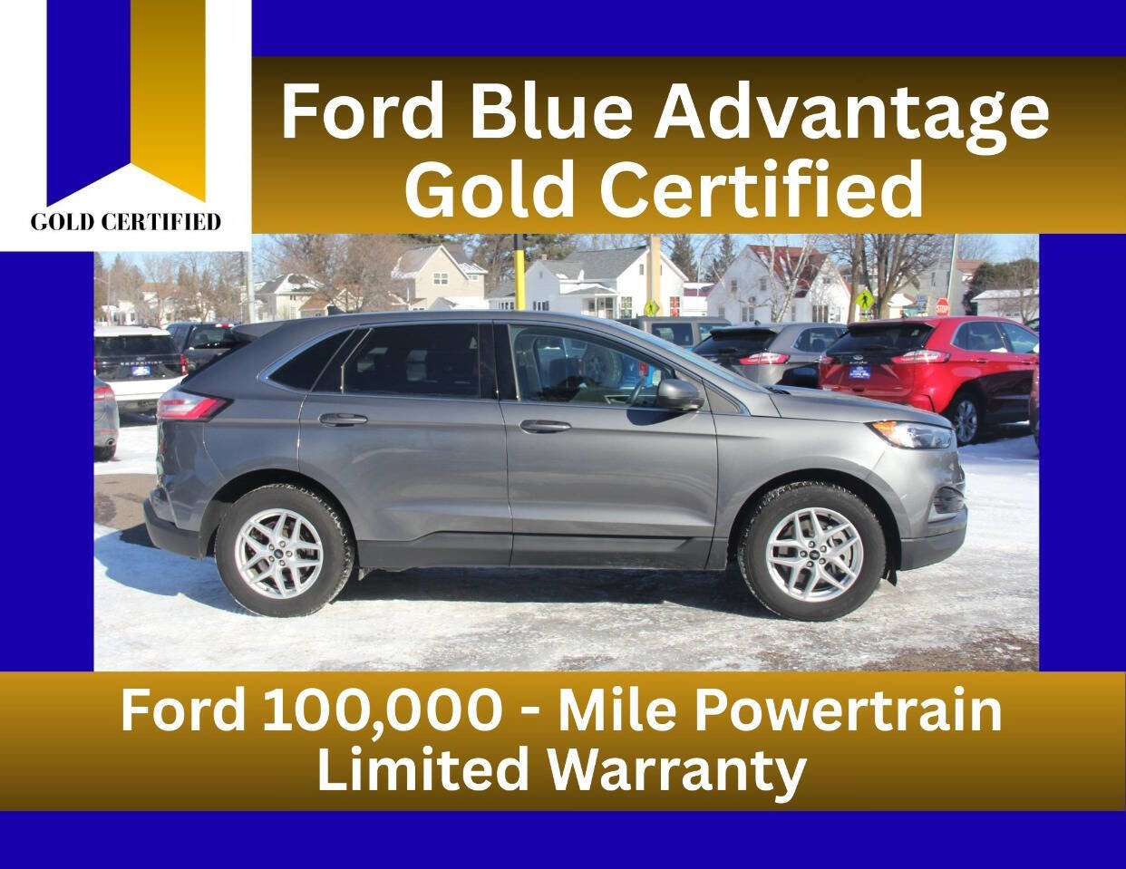 Certified 2024 Ford Edge SEL AWD/4WD image 1