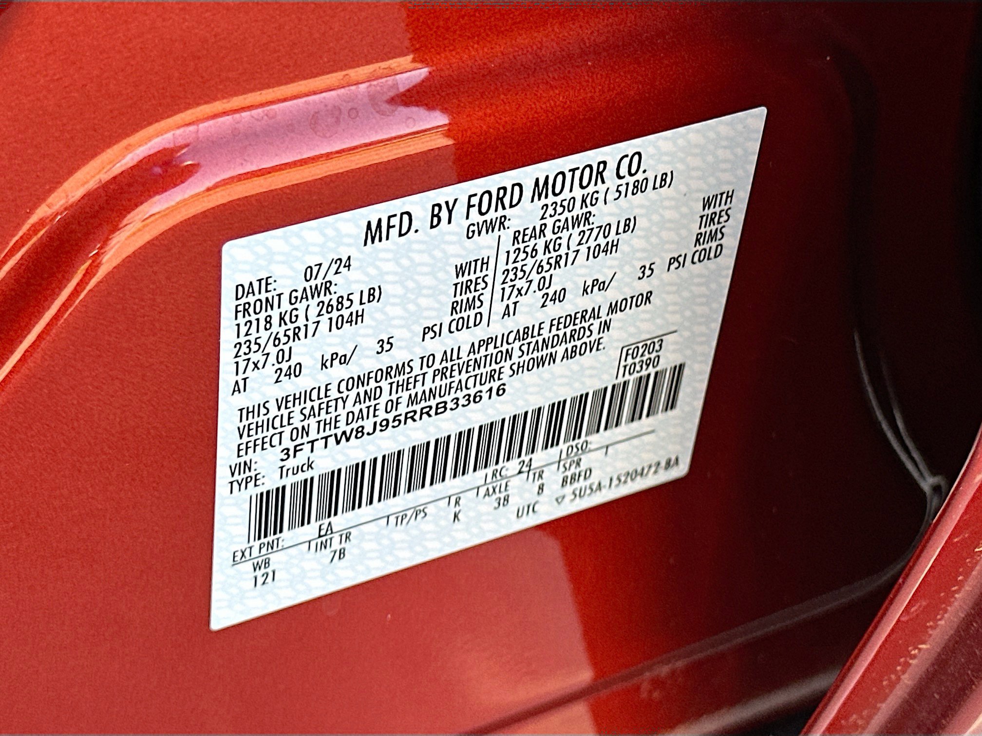 Certified 2024 Ford Maverick XLT w/ XLT Luxury Package image 29