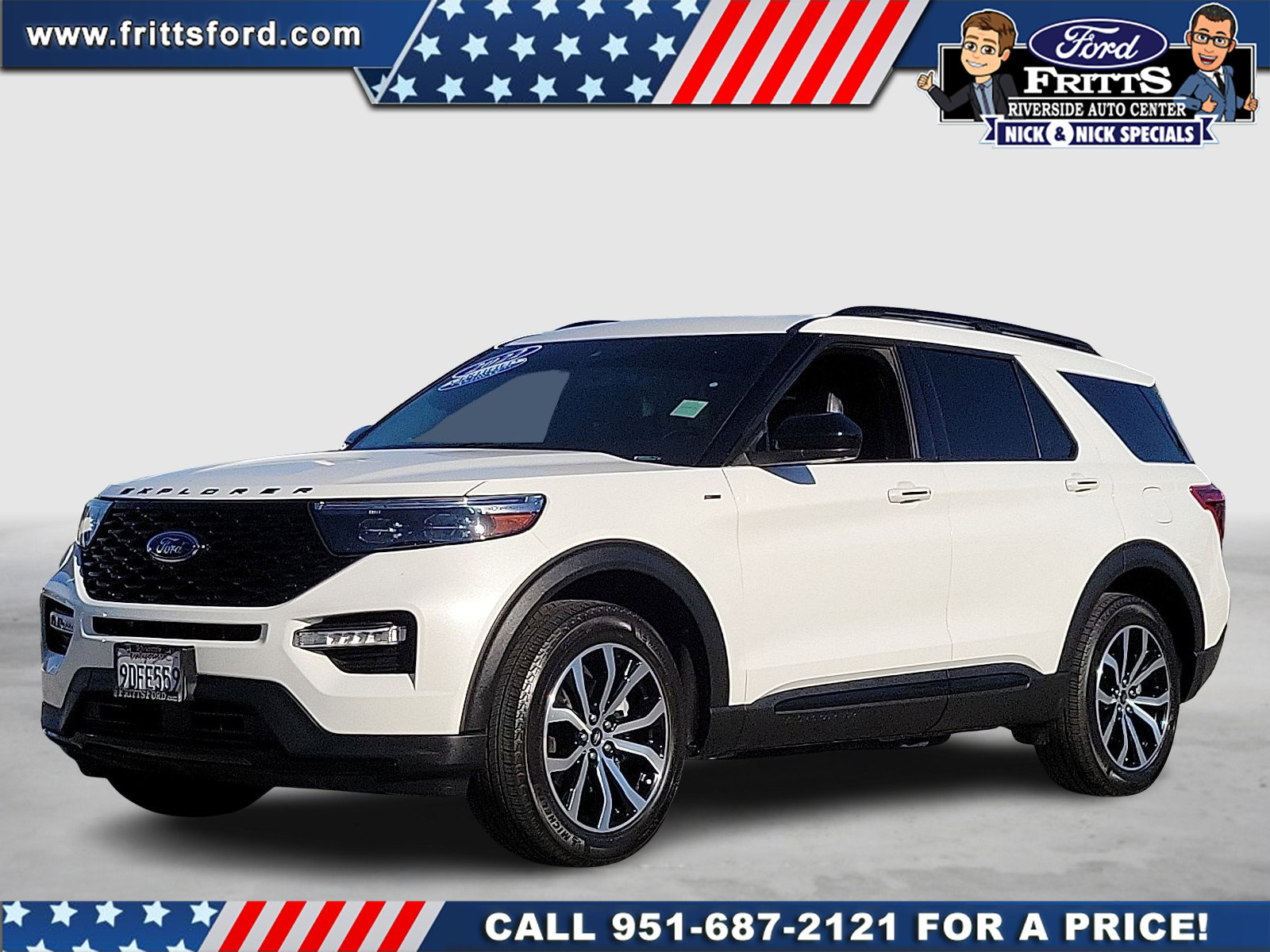 Certified 2022 Ford Explorer ST-Line w/ Class IV Trailer Tow Package AWD/4WD image 1