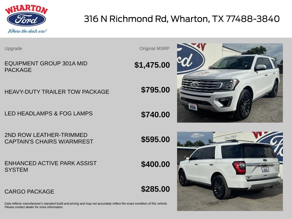Certified 2021 Ford Expedition Limited RWD image 2