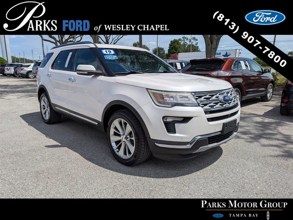 Certified 2019 Ford Explorer Limited w/ Class III Trailer Tow Package