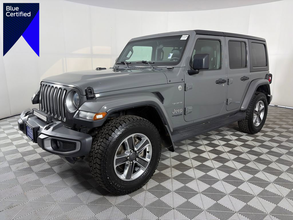 Used 2018 Jeep Wrangler Unlimited Sahara w/ Cold Weather Group AWD/4WD image 1
