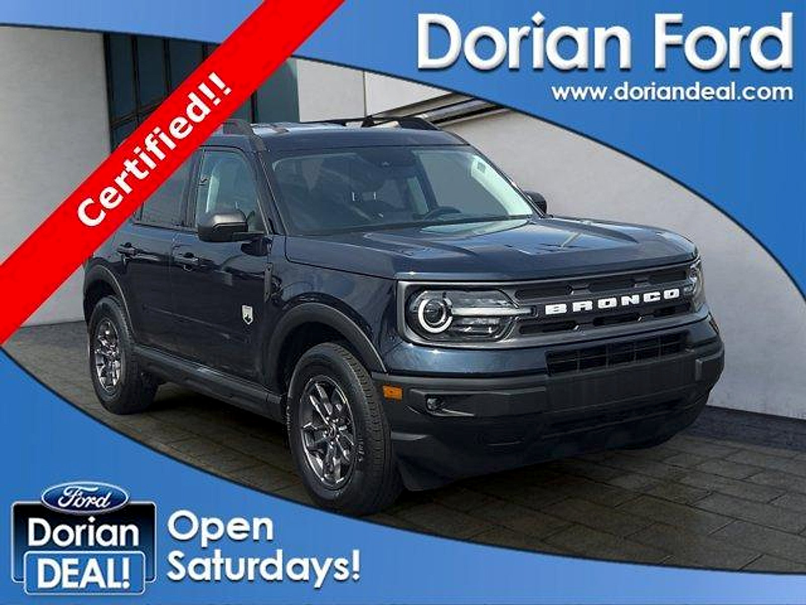 Certified 2023 Ford Bronco Sport Big Bend w/ Convenience Package AWD/4WD video 1