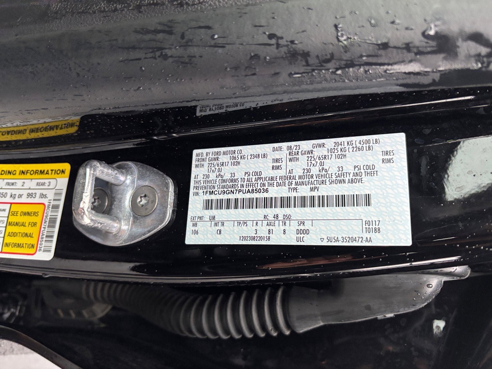 Certified 2023 Ford Escape Active AWD/4WD image 27