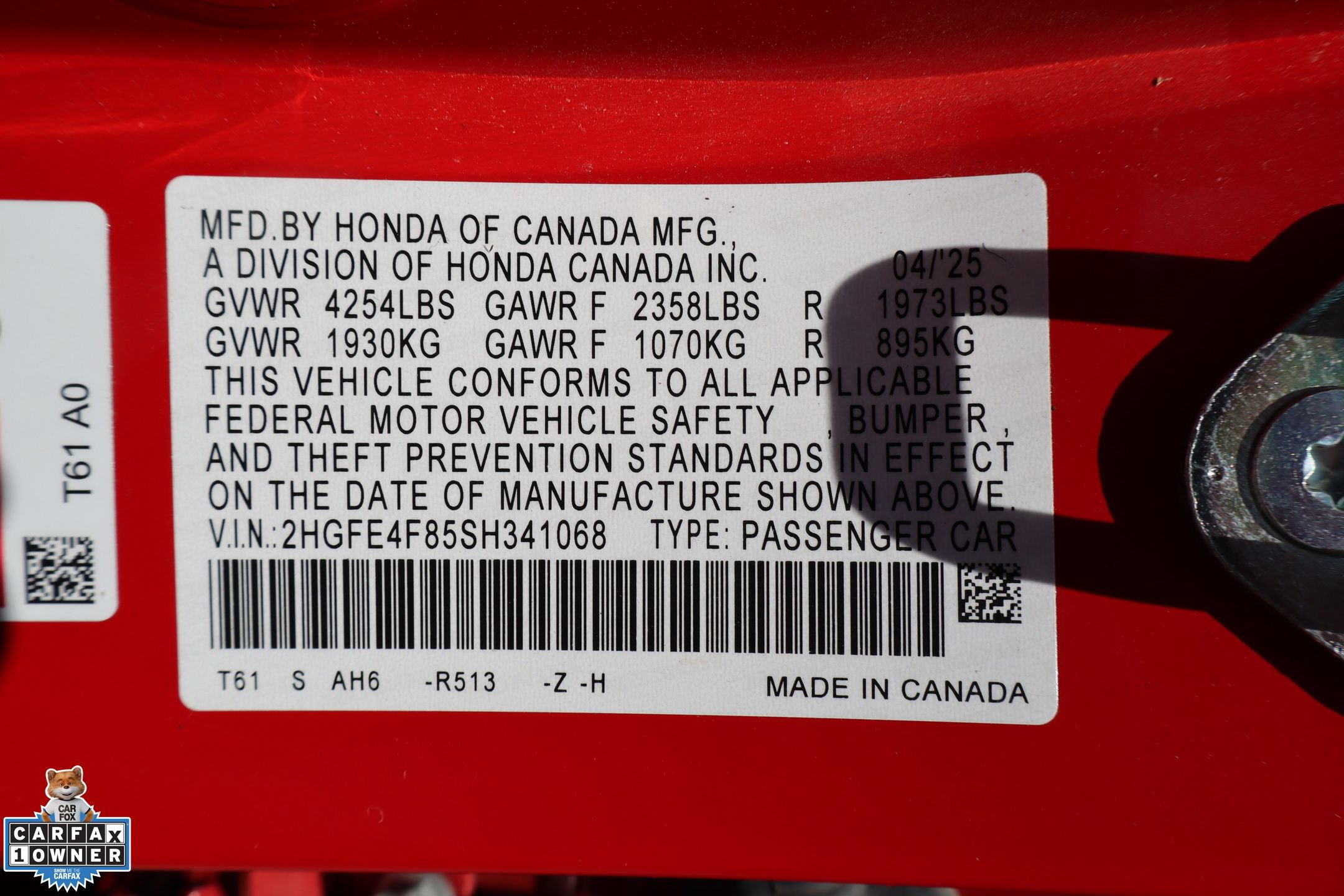 Used 2025 Honda Civic Sport image 31
