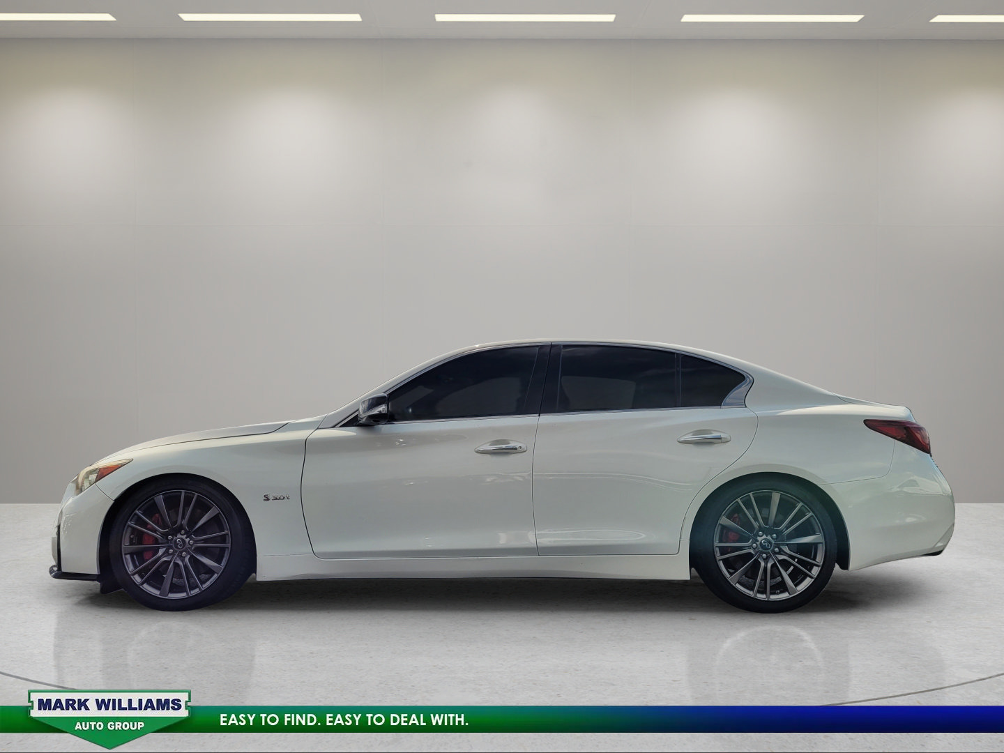 Used 2018 INFINITI Q50 Red Sport 400 RWD image 7