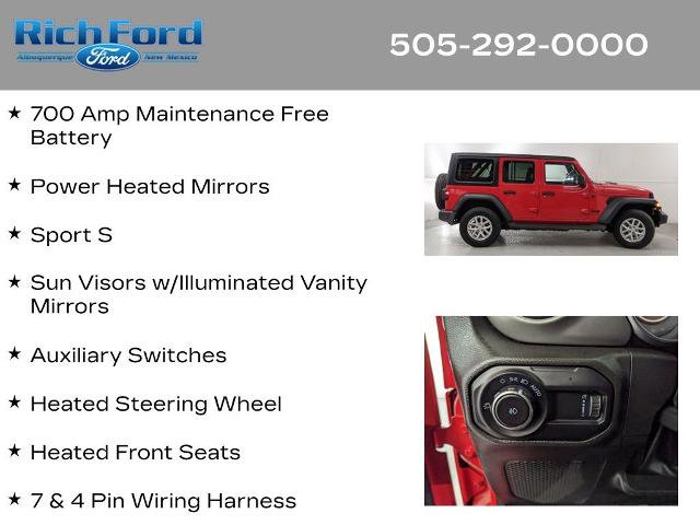 Used 2023 Jeep Wrangler Unlimited Sport AWD/4WD image 27