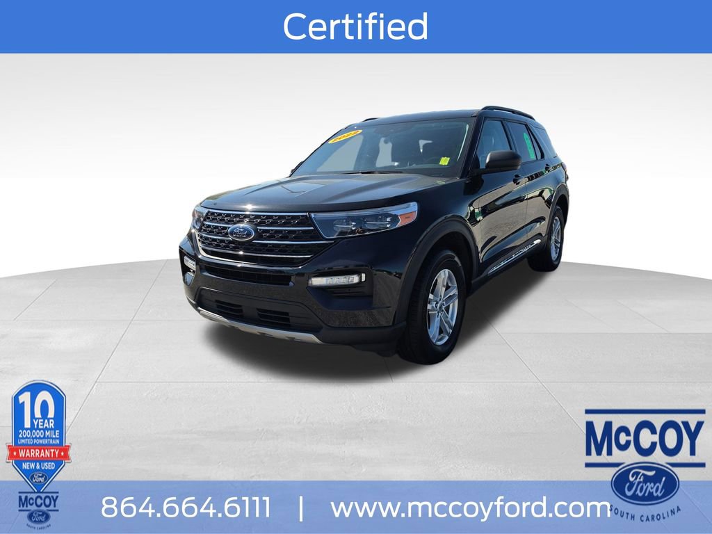 Certified 2022 Ford Explorer XLT w/ Equipment Group 202A
