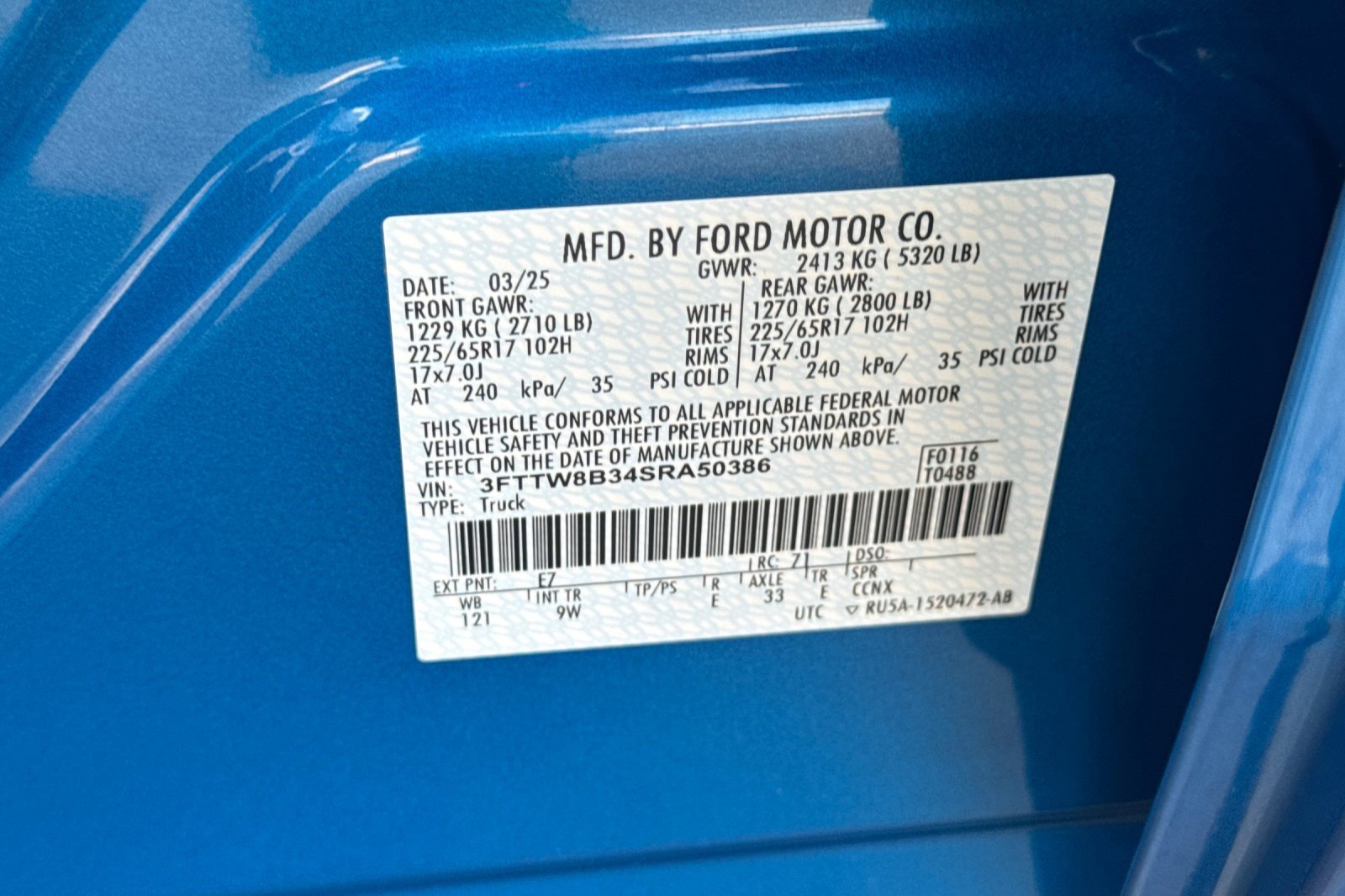 Certified 2025 Ford Maverick XL w/ Equipment Group 101A image 26