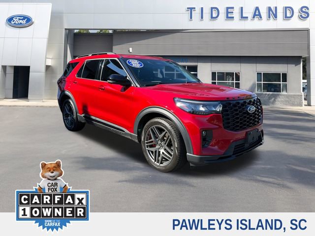 Certified 2025 Ford Explorer ST w/ Sun And Sound Package AWD/4WD 360° Tour