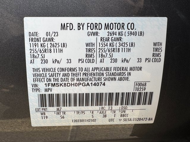 Certified 2023 Ford Explorer XLT w/ Equipment Group 202A image 29