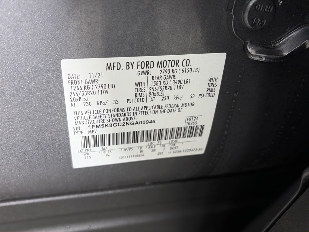 Certified 2022 Ford Explorer ST image 9