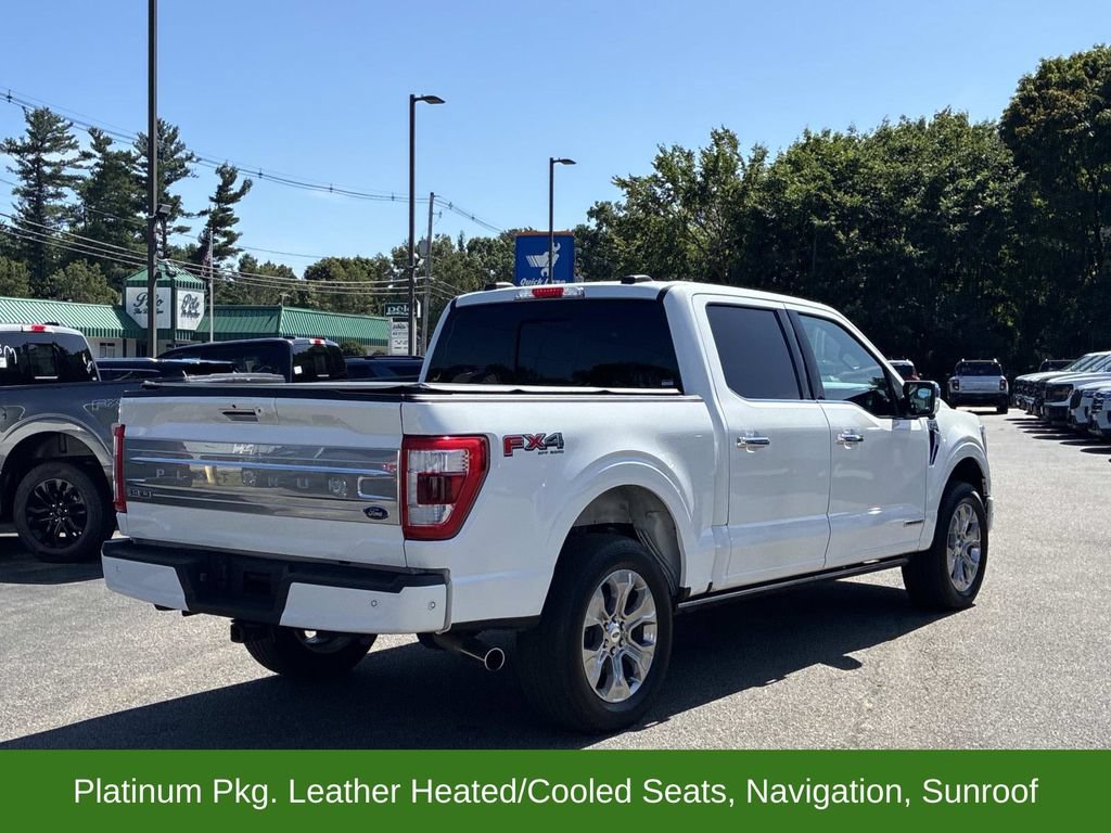 Certified 2023 Ford F150 Platinum w/ Equipment Group 701A High AWD/4WD image 7