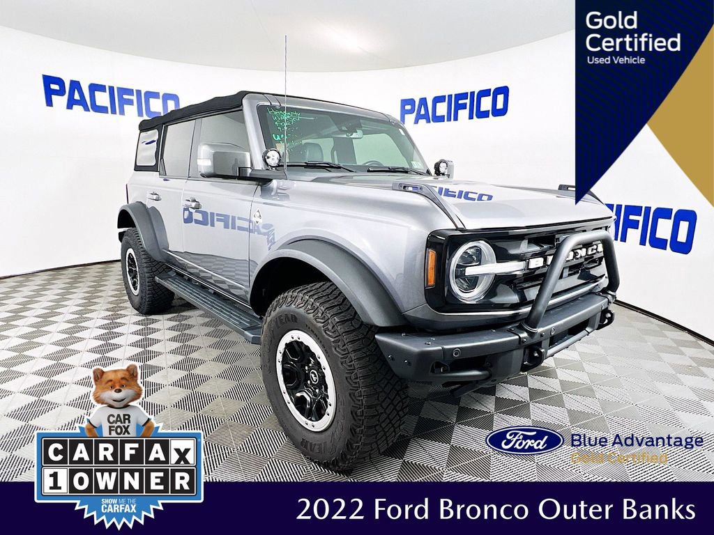 Certified 2022 Ford Bronco Outer Banks w/ Sasquatch Package