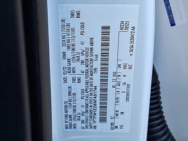 Certified 2022 Ford F150 XLT w/ Equipment Group 302A High image 29