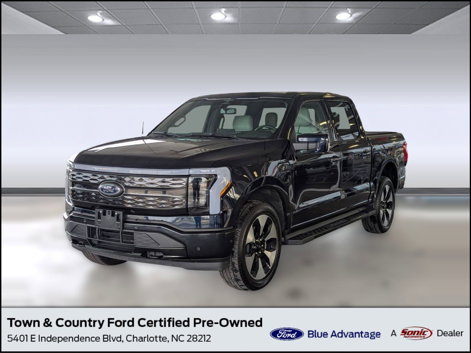 Certified 2023 Ford F150 Lightning Platinum