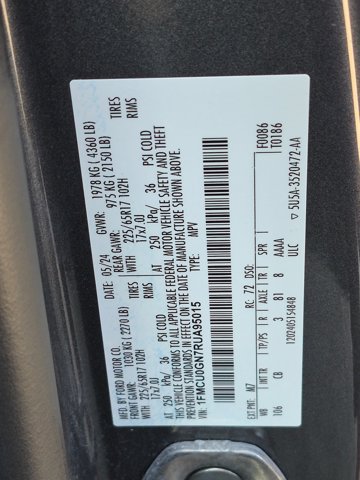Certified 2024 Ford Escape Active FWD image 29