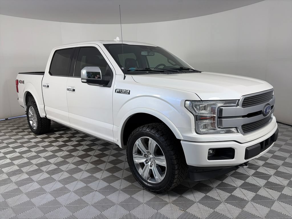 Certified 2018 Ford F150 Platinum w/ Equipment Group 701A Luxury