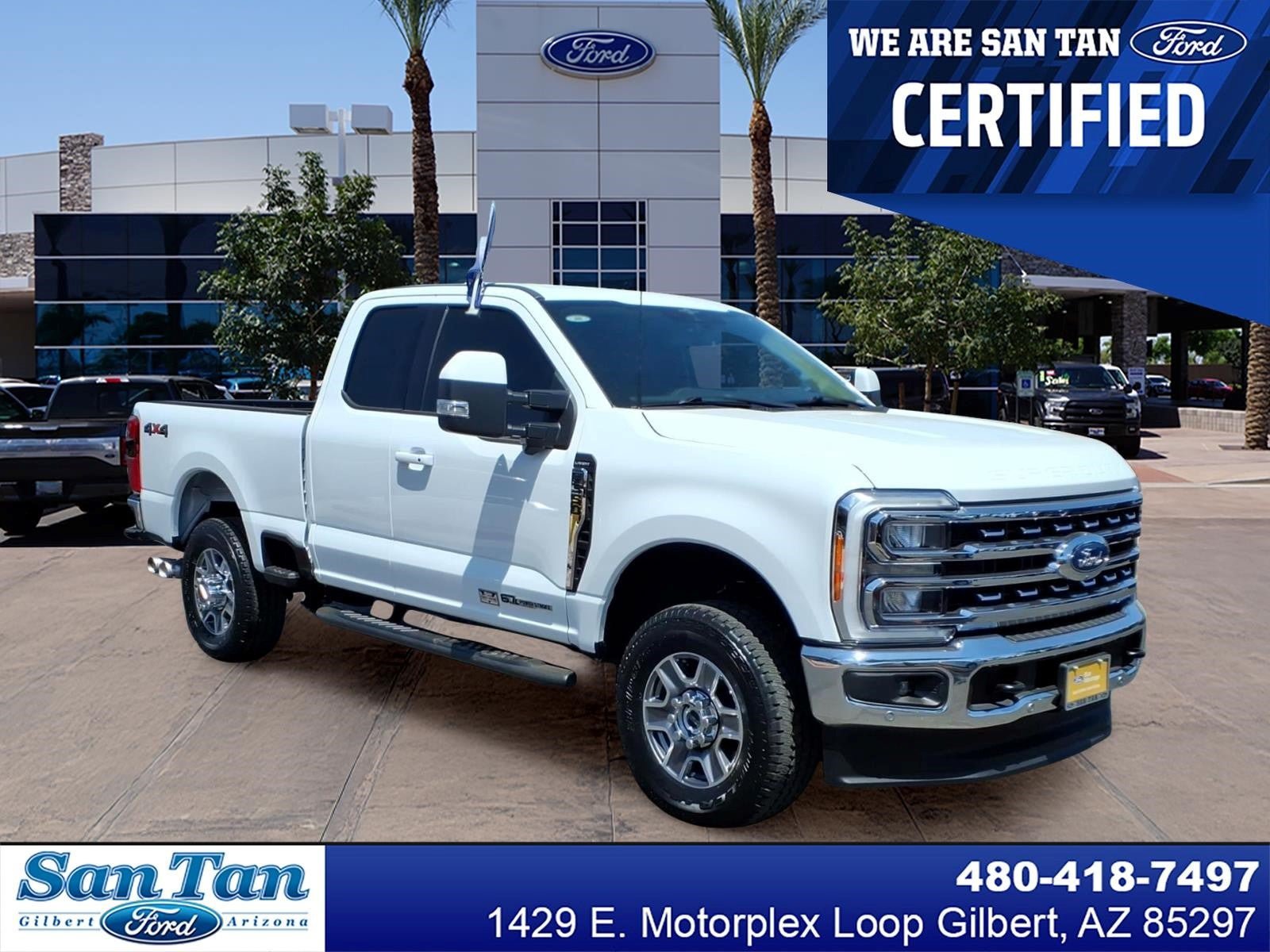Certified 2023 Ford F350 Lariat w/ Tow Technology Package AWD/4WD image 1