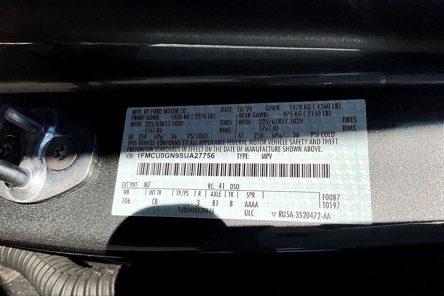 Certified 2025 Ford Escape Active image 15