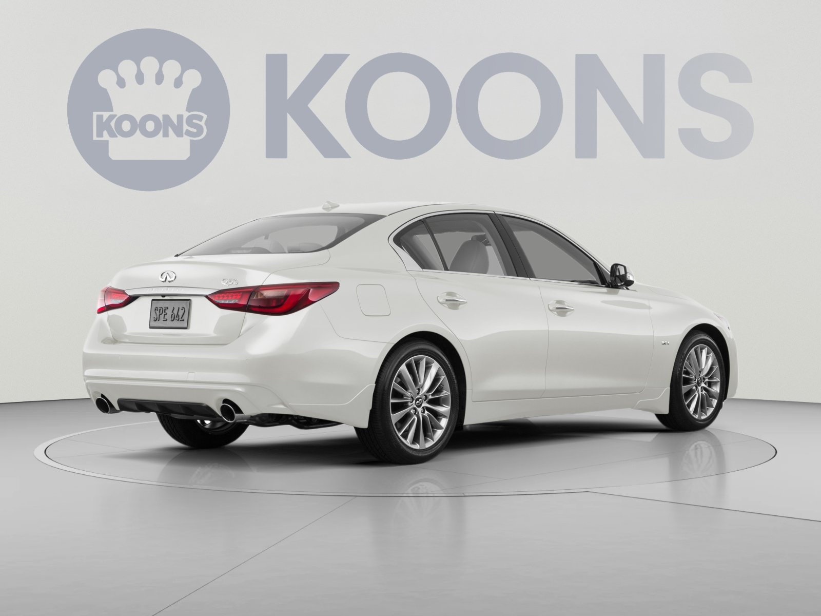 Used 2019 INFINITI Q50 Luxe w/ Essential Package (3.0T Luxe) AWD/4WD image 4