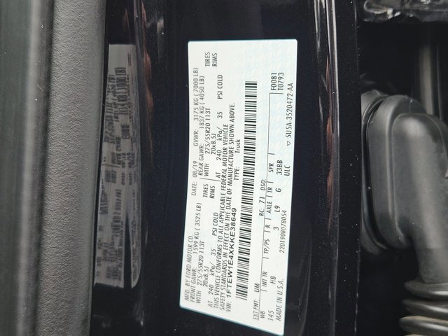 Certified 2019 Ford F150 Lariat w/ Equipment Group 502A Luxury image 25