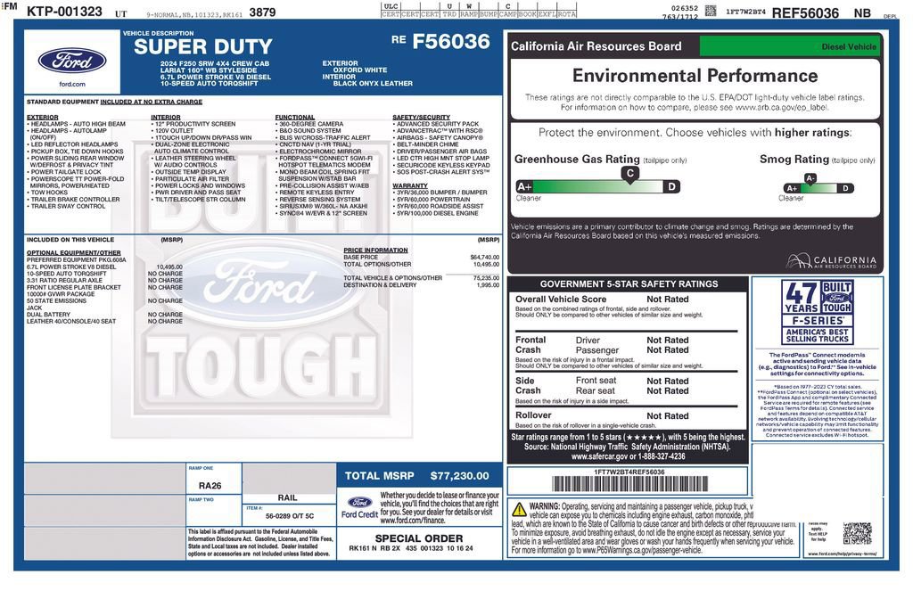 Certified 2024 Ford F250 Lariat image 10