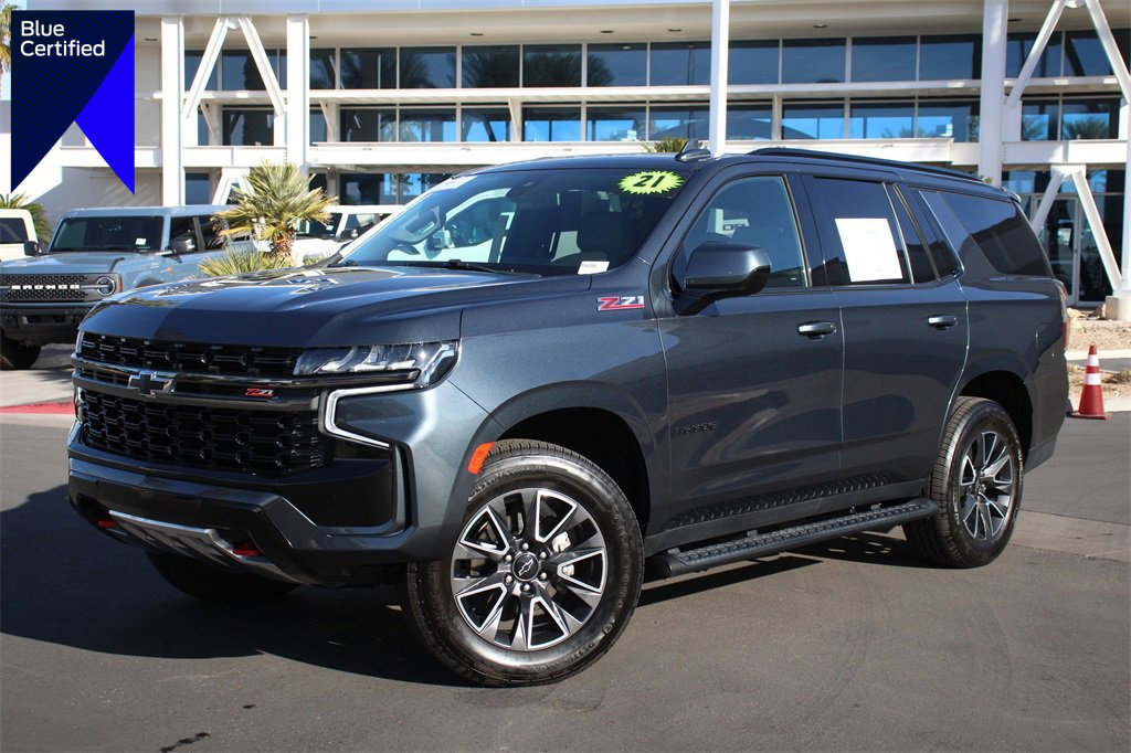 Used 2021 Chevrolet Tahoe Z71 w/ Rear Media and Nav Package image 1