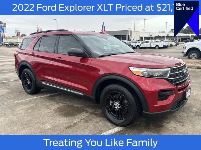 Certified 2022 Ford Explorer XLT RWD image 1