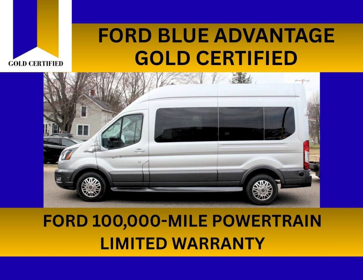 Certified 2023 Ford Transit 350 350 AWD 3dr LWB High Roof Carg image 7