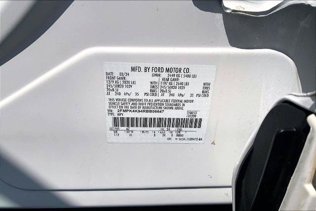 Certified 2024 Ford Edge Titanium w/ Titanium Elite Package AWD/4WD image 6