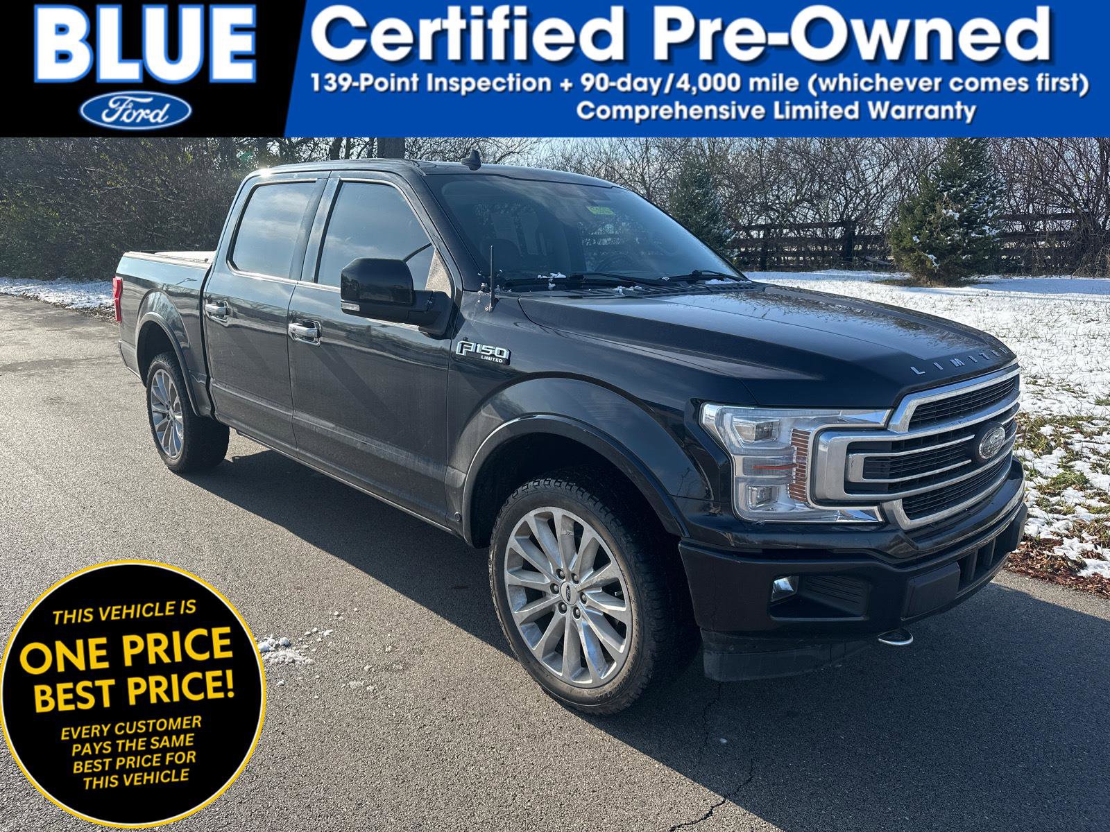 Certified 2020 Ford F150 Limited w/ Trailer Tow Package