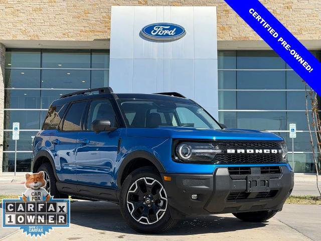 Certified 2025 Ford Bronco Sport Outer Banks w/ Outer Banks Tech Package+