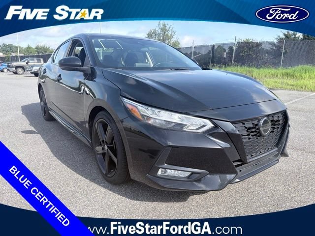 Used 2023 Nissan Sentra SR w/ Midnight Edition Package FWD image 1
