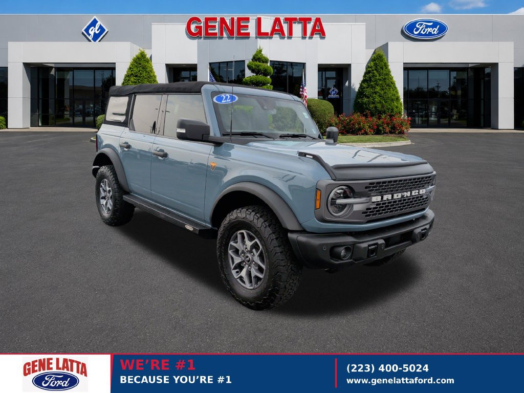 Certified 2022 Ford Bronco Badlands AWD/4WD 360° Tour