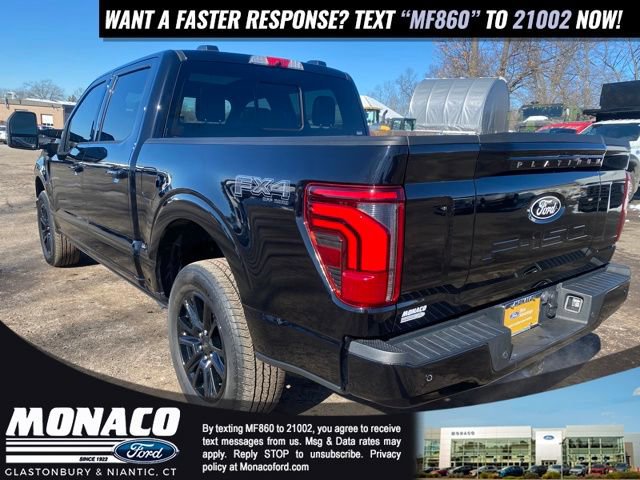 Certified 2024 Ford F150 Platinum w/ Equipment Group 702A High image 3