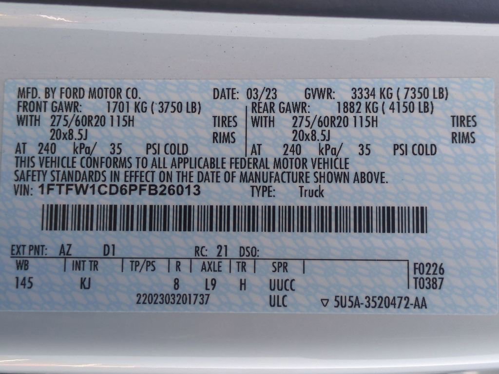 Certified 2023 Ford F150 King Ranch w/ Equipment Group 601A High image 28