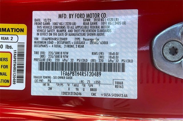 Certified 2024 Ford Mustang Premium image 34