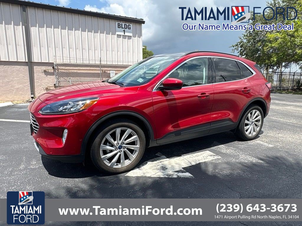 Certified 2021 Ford Escape Titanium w/ Titanium Elite Package AWD/4WD image 1
