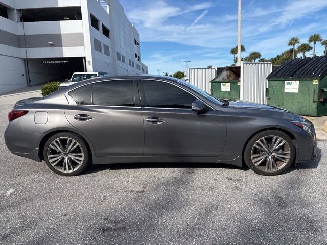 Used 2021 INFINITI Q50 Sensory image 2