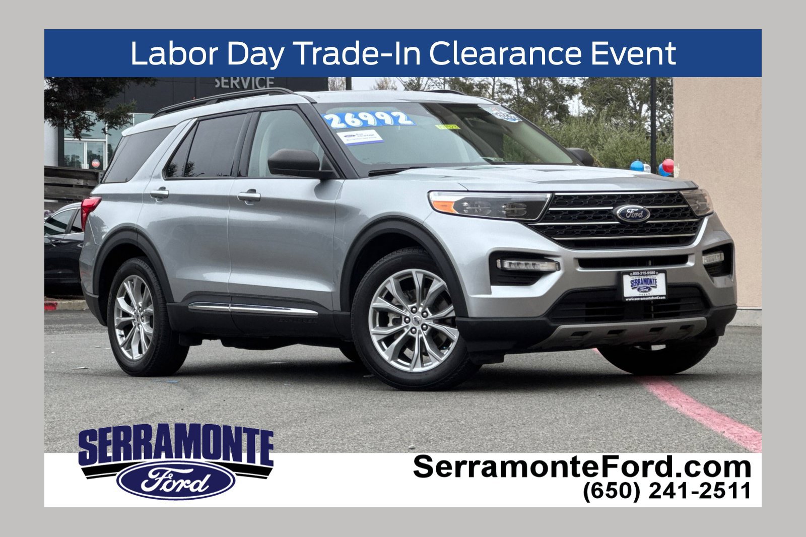 Certified 2023 Ford Explorer XLT w/ Equipment Group 202A