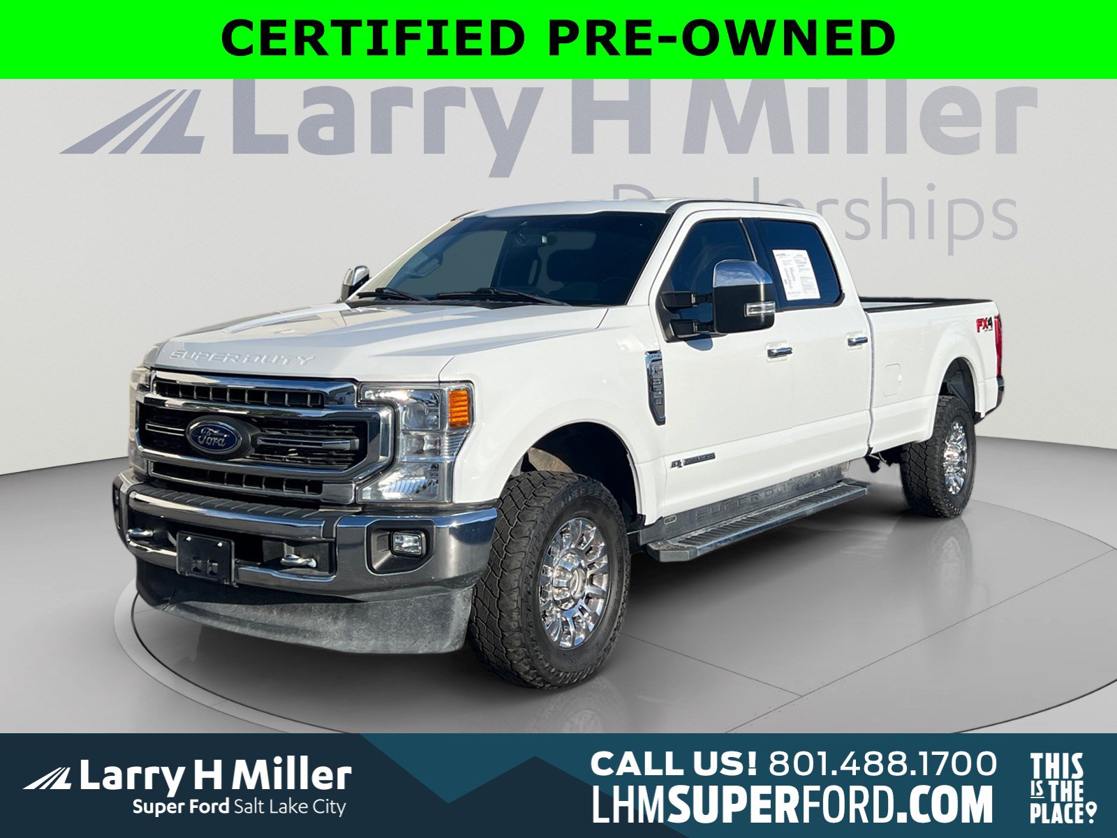 Certified 2022 Ford F350 Lariat w/ Chrome Package AWD/4WD image 1