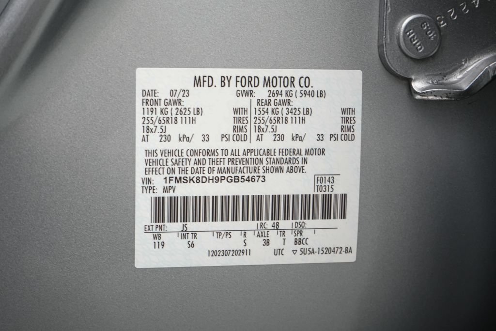 Certified 2023 Ford Explorer XLT w/ Equipment Group 202A AWD/4WD image 26