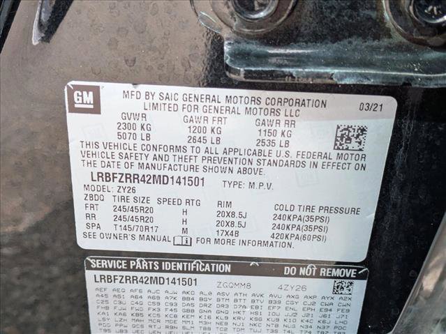 Used 2021 Buick Envision Avenir w/ Technology Package II FWD image 23