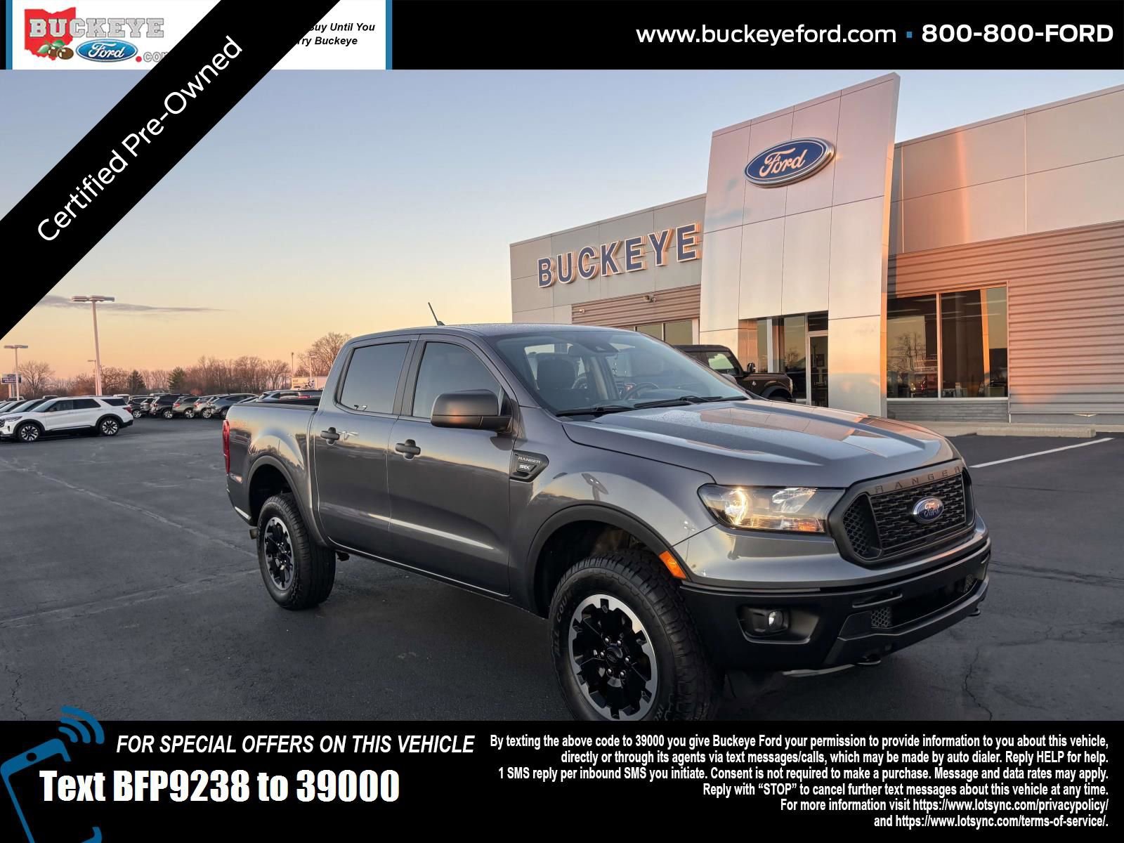Certified 2021 Ford Ranger XL w/ FX4 Off-Road Package