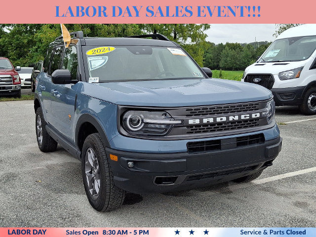 Certified 2024 Ford Bronco Sport Badlands w/ Premium Package AWD/4WD image 2