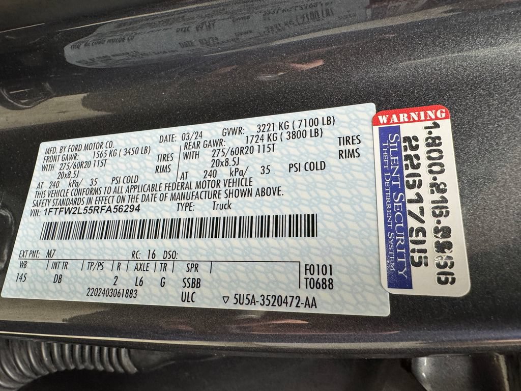 Certified 2024 Ford F150 STX w/ Tow/Haul Package AWD/4WD image 32